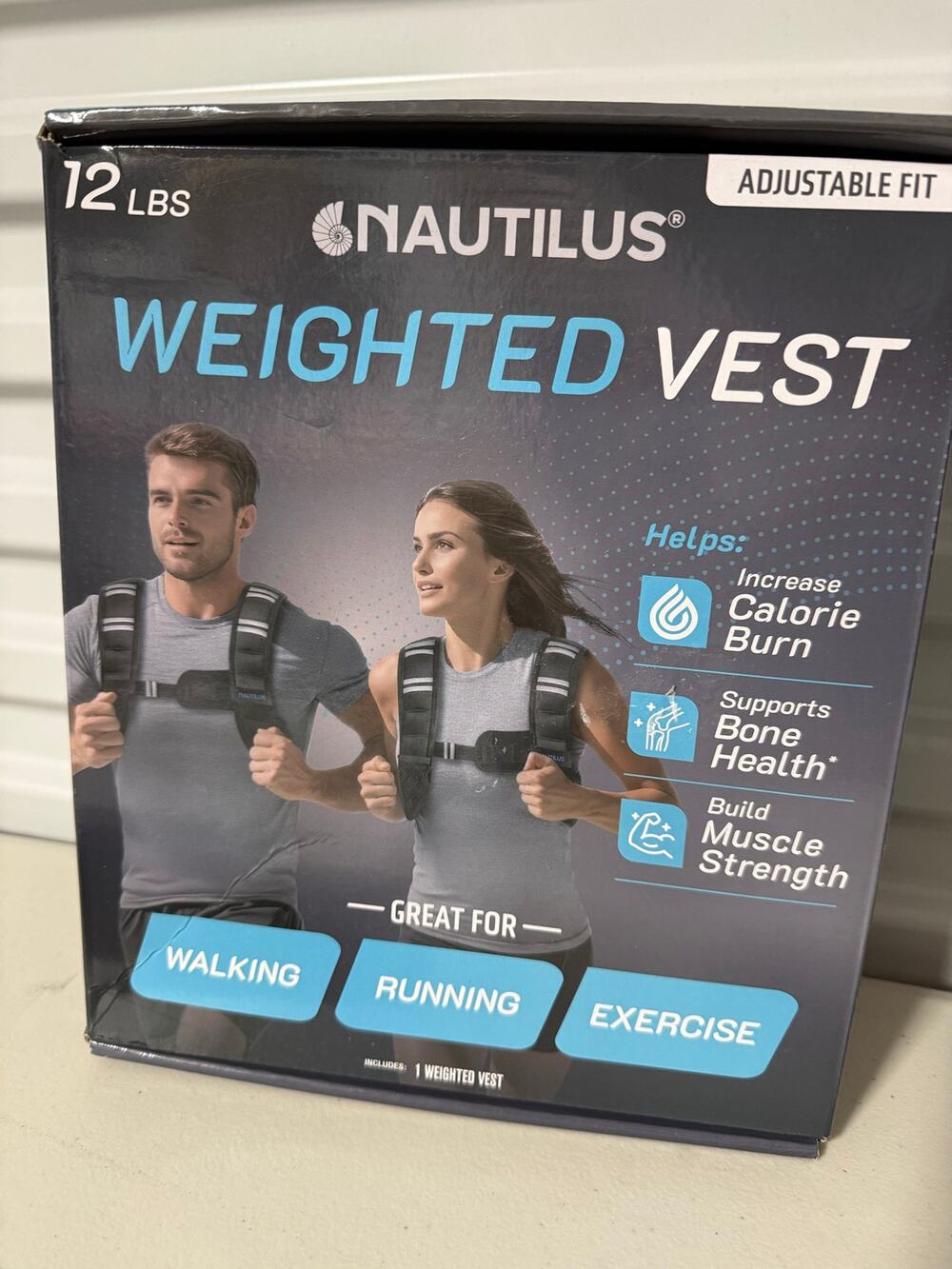 Nautilus Weighted Vest 12LB